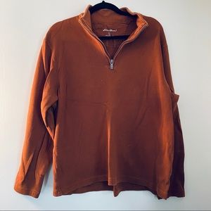 Eddie Bauer half zip pullover